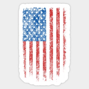 USA flag Sticker